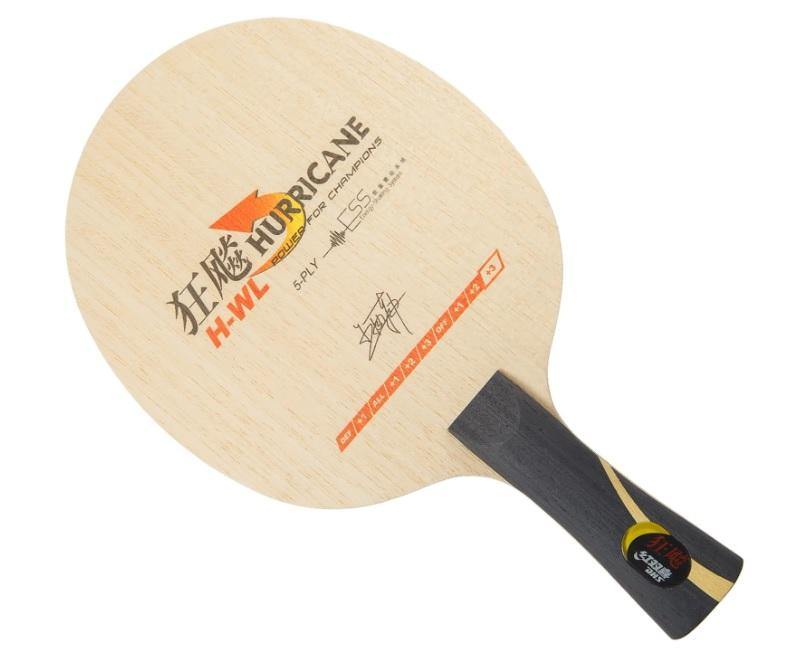 DHS Hurricane H-WL Shakehand (FL) Blade - DHS tabletennis