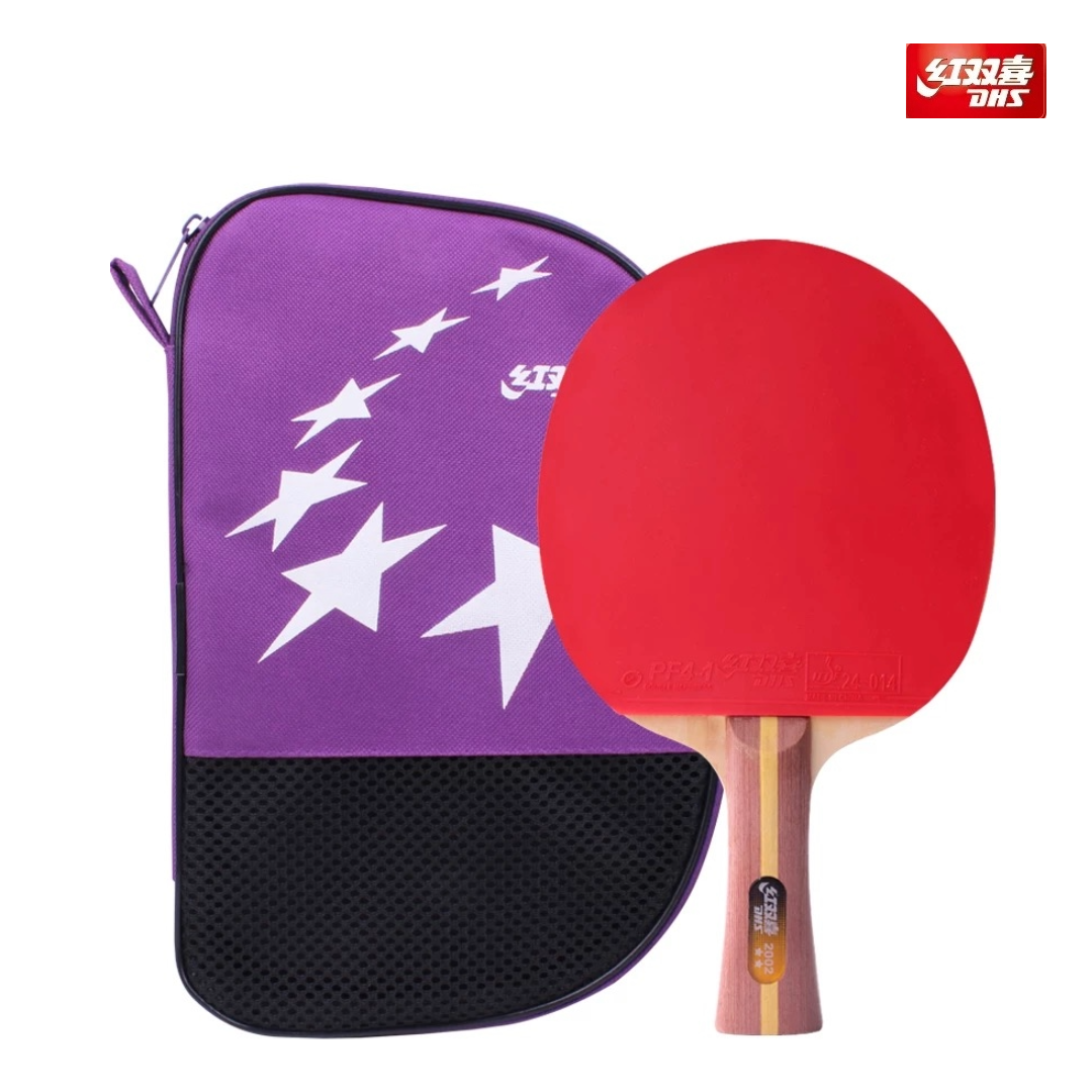 DHS T2002 2-Star Shakehand Table Tennis Racket | Beginner | DHS DHS T2002 2-Star Shakehand Table Tennis Racket | Beginner | DHS
