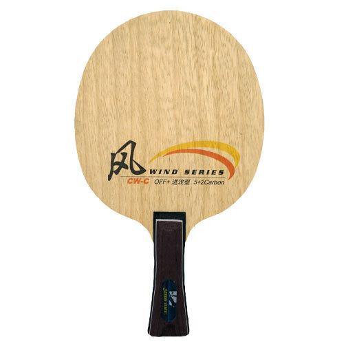 DHS Wind Carbon CW-C Shakehand (FL) Blade - DHS tabletennis