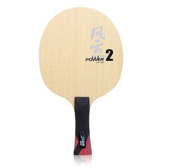 DHS Powerwind WP2 Shakehand (FL) Blade - small handle- DHS tabletennis