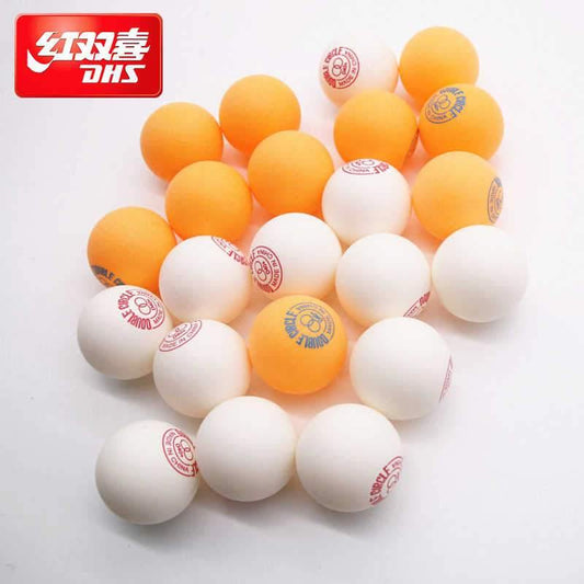 DHS Double Circle D40+ [orange] 120pc Accessories - DHS tabletennis