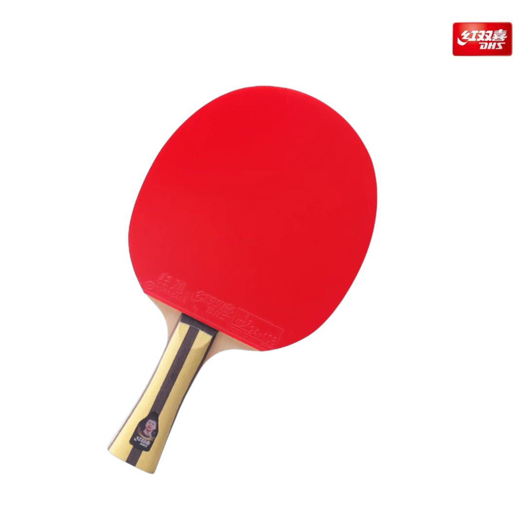 DHS H4002 Shakehand Table Tennis Bat (FL)