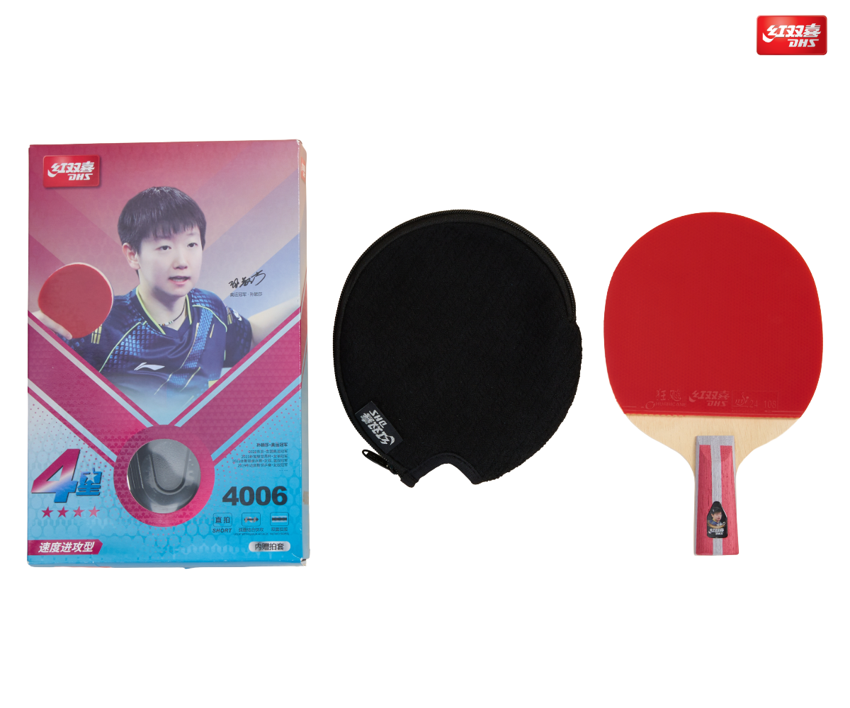 DHS H4006 Penhold Table Tennis Bat (CS)