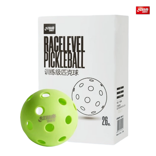 DHS Recreational Indoor Pickleball Balls 26 Holes [Box of 4]