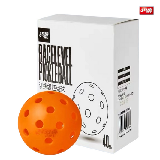 DHS Recreational Outdoor Pickleball Balls 40 Holes [Box of 4]