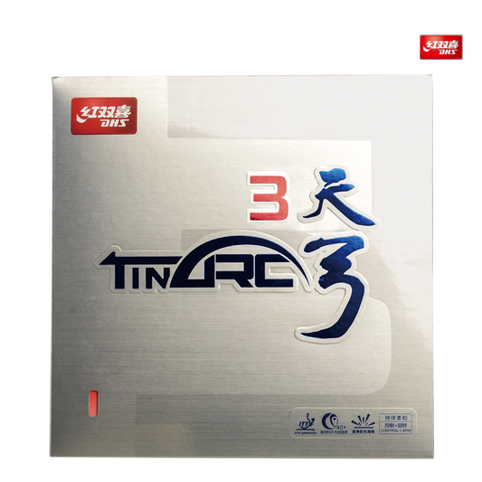 DHS Tin-Arc 天弓 3 Table Tennis Rubber [Pimple In]