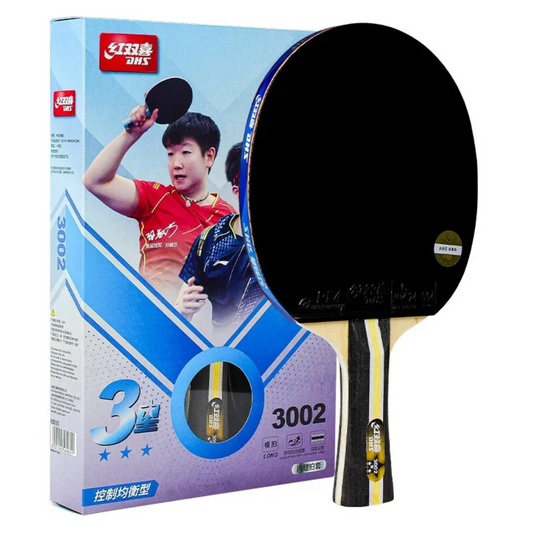 DHS H3002 Long Shakehand Table Tennis Bat