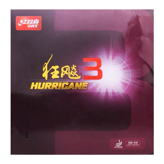 DHS Hurricane狂飚 3 Rubber table tennis