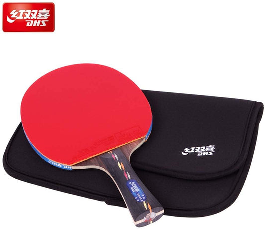 DHS R5002C Shakehand (FL) Racket Set Table Tennis Racquet