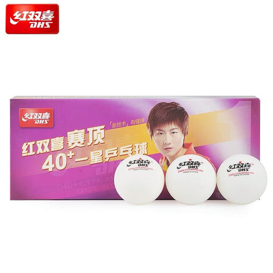 DHS D40+ 1 star table tennis ball [white] ctta approved 